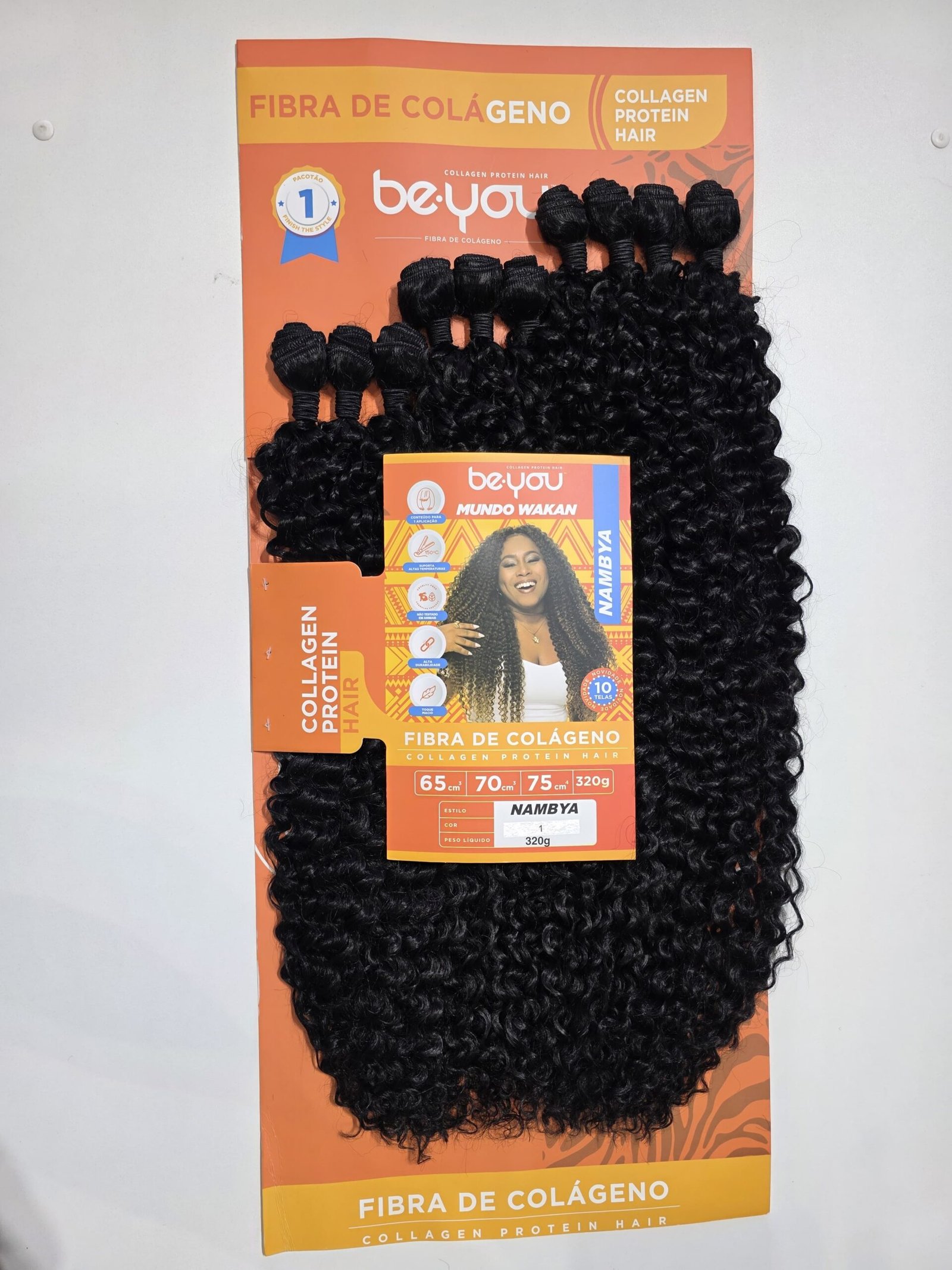 Cabelo Fibra de Colágeno Nambya